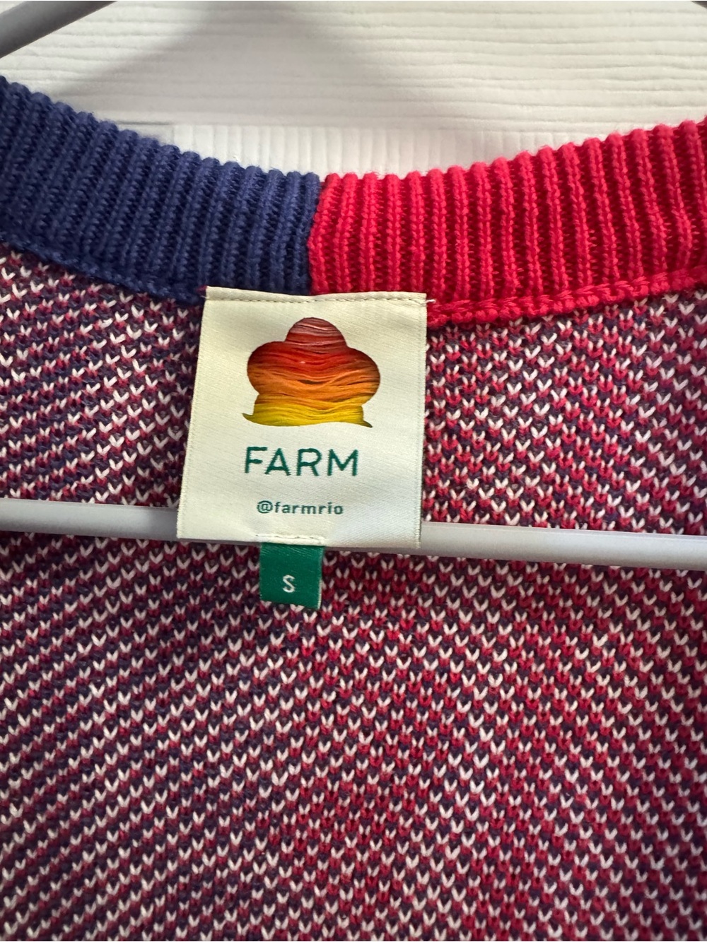 Farm Rio Long Knit Cardigan Size Small - Picture 5 of 5